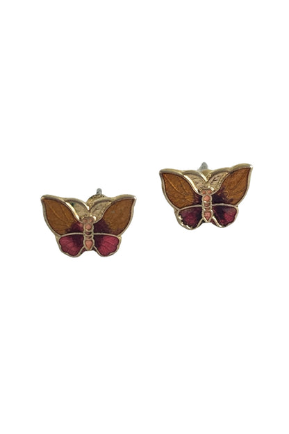 Cutesy butterfly stud earrings