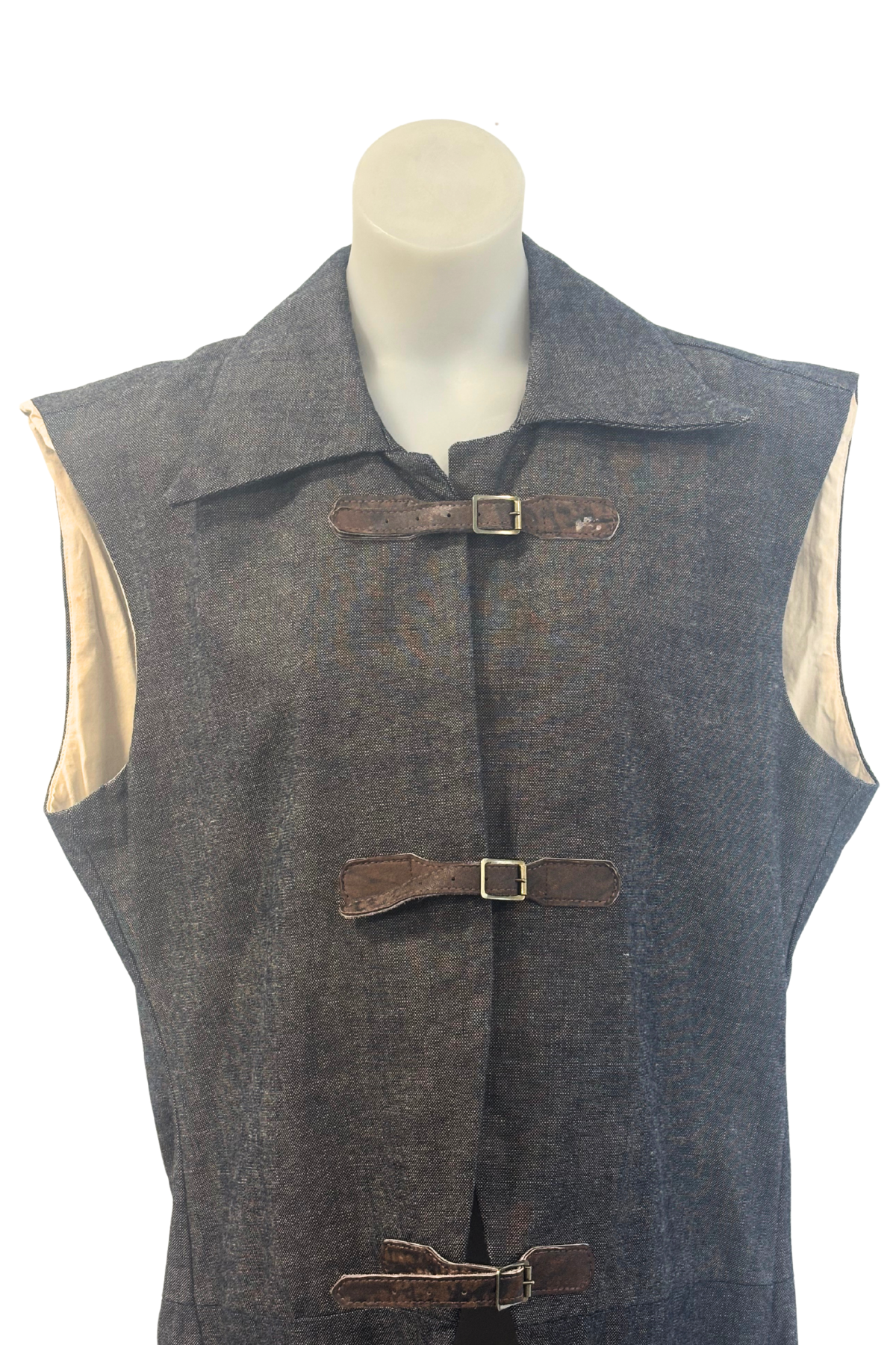 Voosha vintage Dunedin made vest cape, 12
