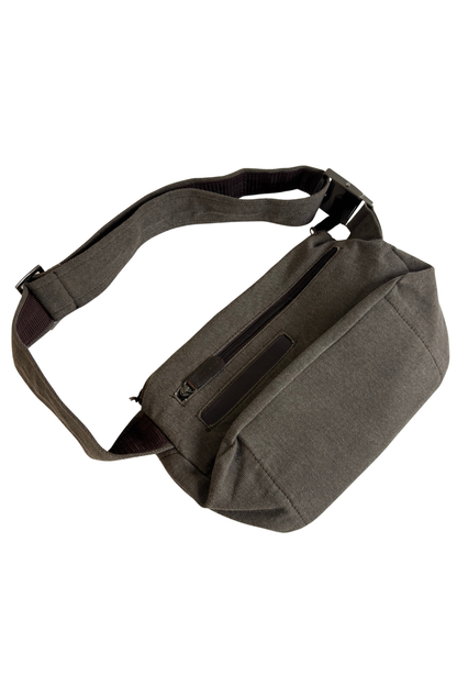 Canvas cross body bag