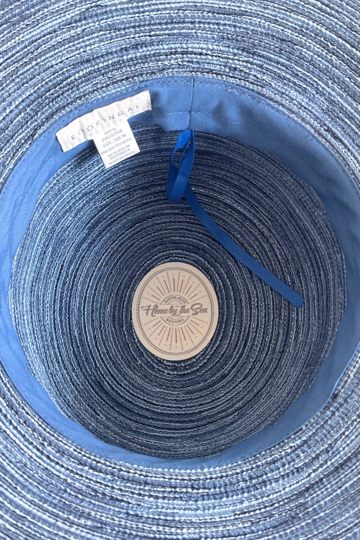 Kooringal home by the sea blue sun hat
