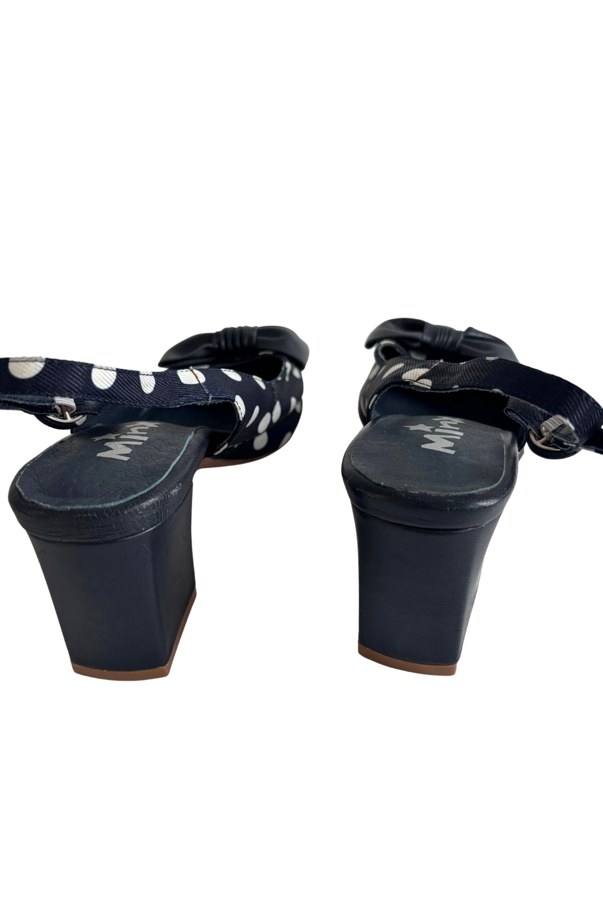 Minx Miss Molly polka dot kitten heels, 38