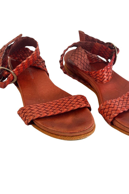 Django + Juliette braided leather sandals, EUR 36