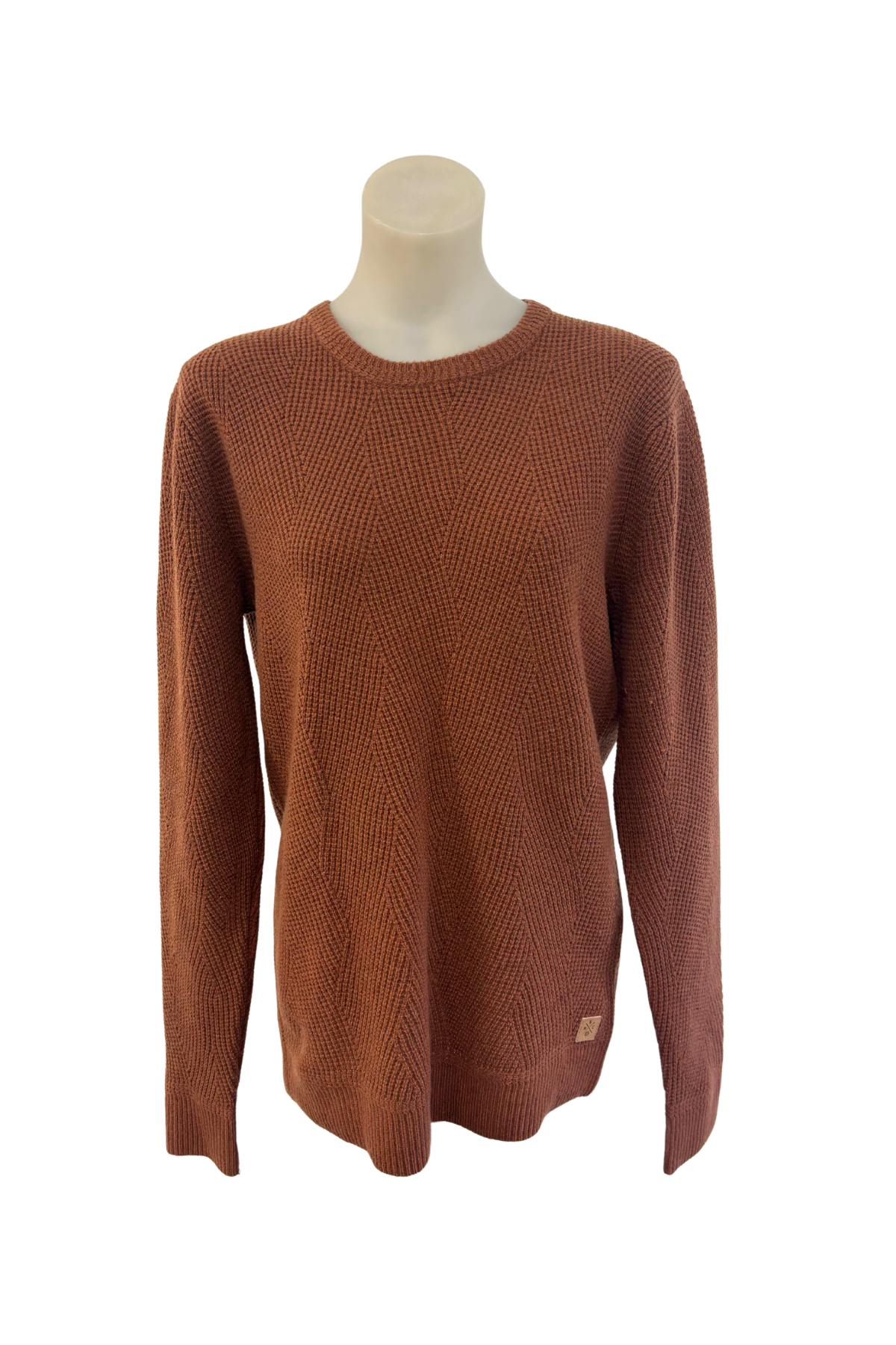 Barkers brown knit jumper, M