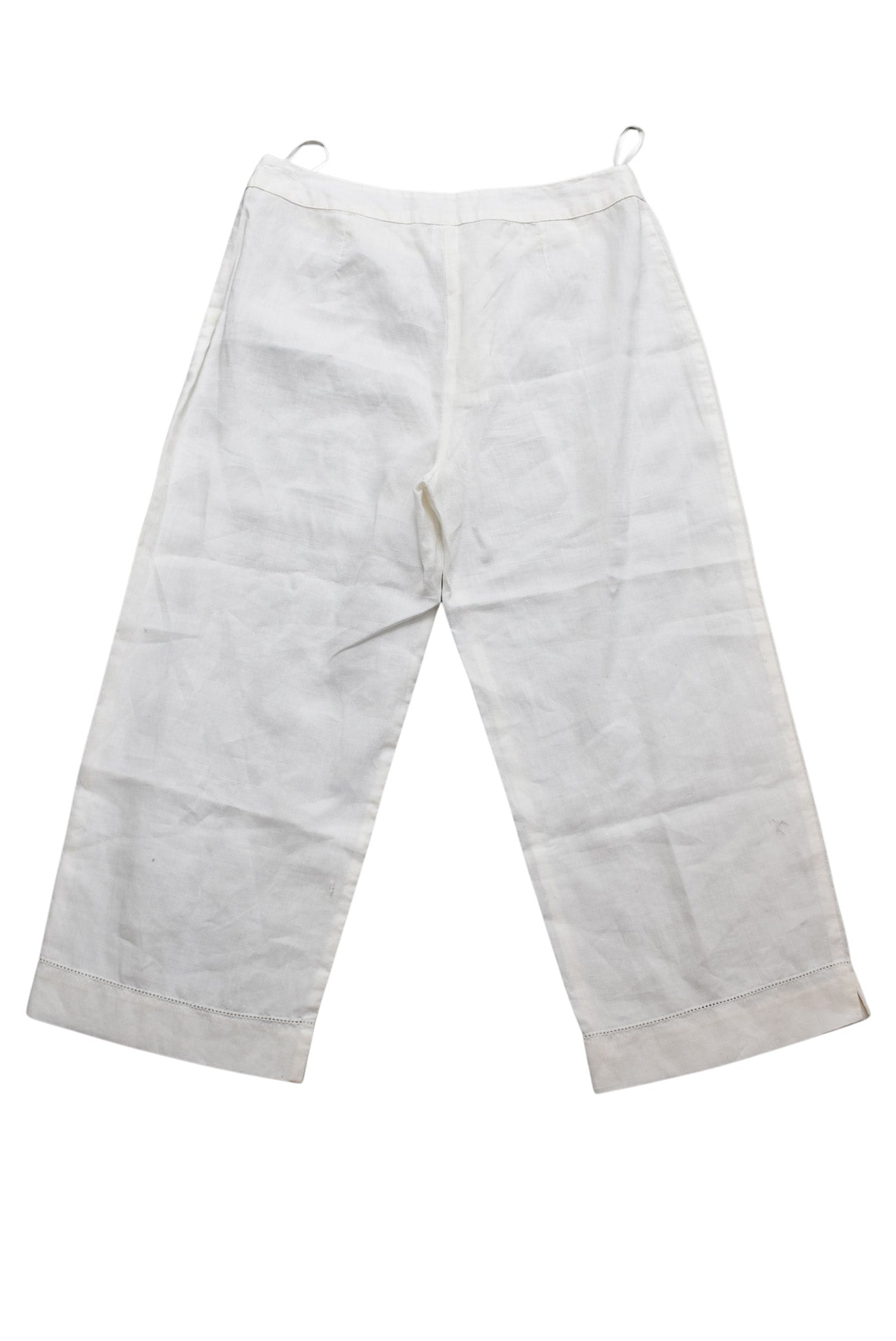 Ashbury white linen pants, 10