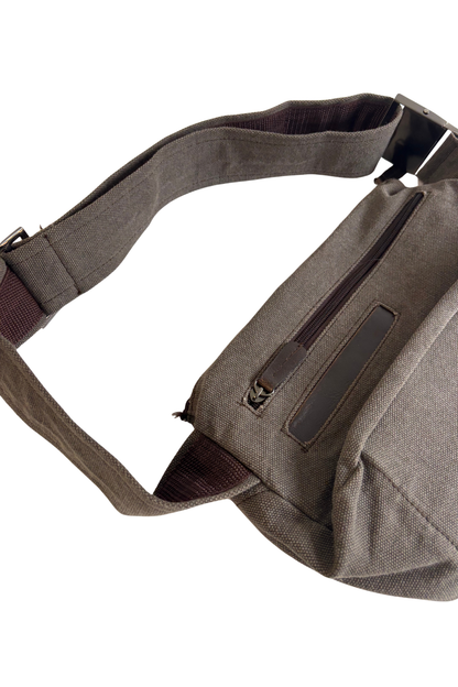 Canvas cross body bag