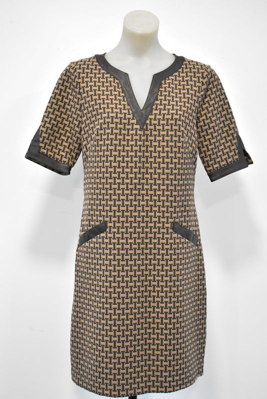 Ivy & Blu brown patterned dress, 8