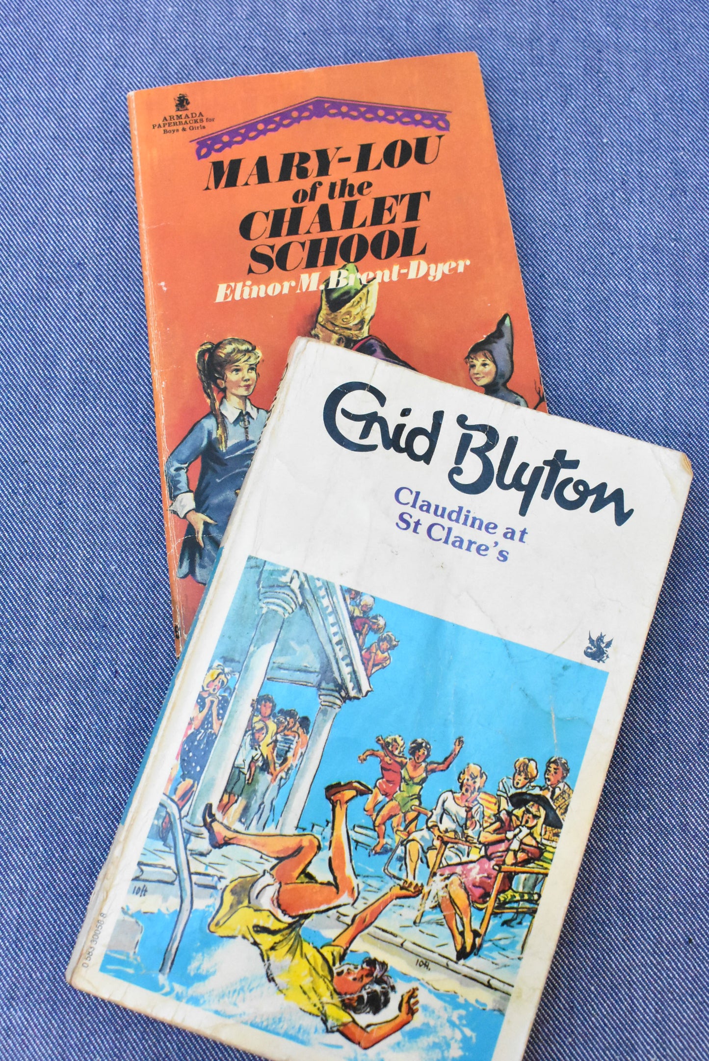 2 x Vintage Enid Blyton & Elinor M. Brent-Dyer books