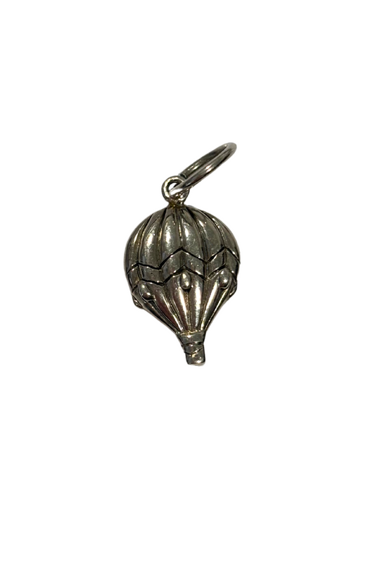 925 Silver hot air balloon charm
