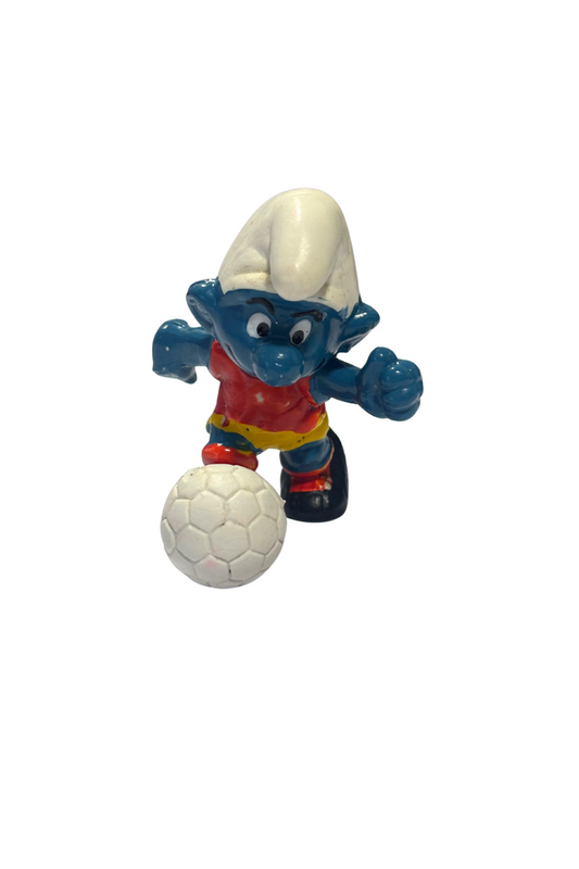 Vintage 1978 Schleich "Soccer Smurf"
