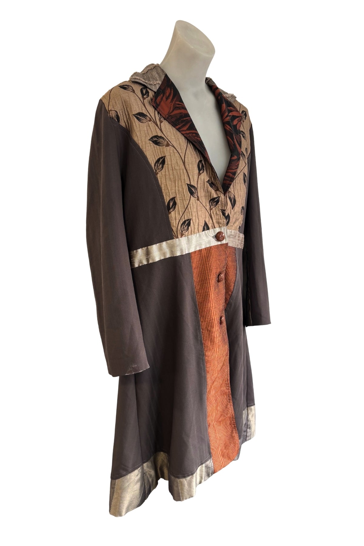 Ashante Designs NZ made patchwork jacket, 14