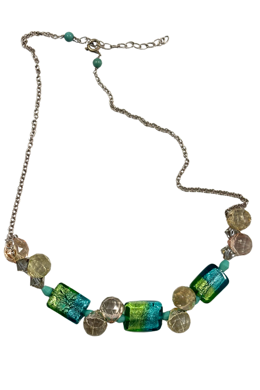 Chunky beaded necklace