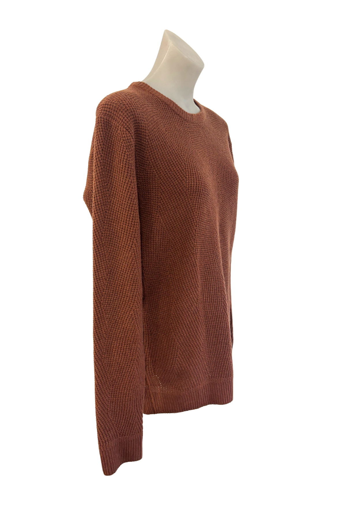 Barkers brown knit jumper, M