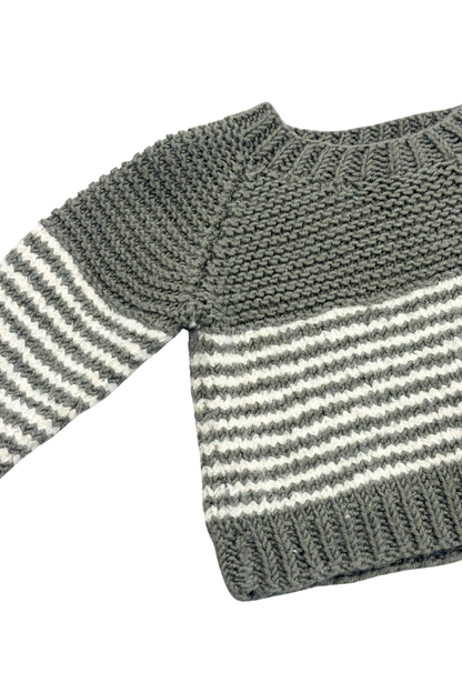 Babies striped knit jumper