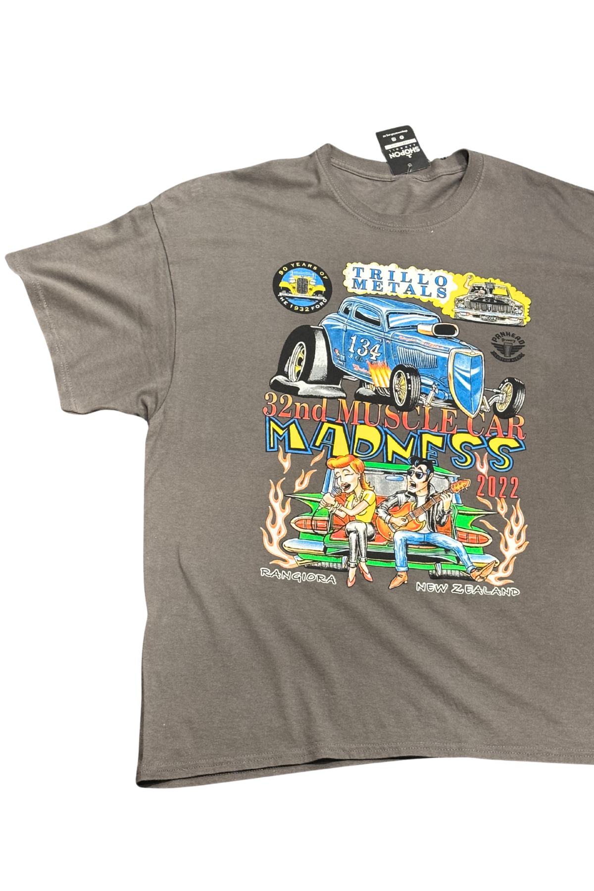 32nd Muscle Car Madness merch tee 2022