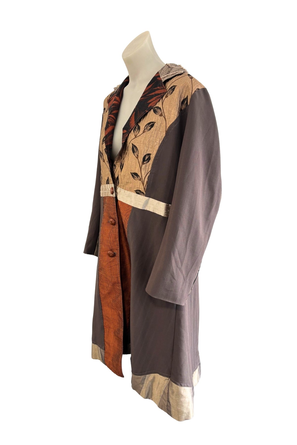 Ashante Designs NZ made patchwork jacket, 14