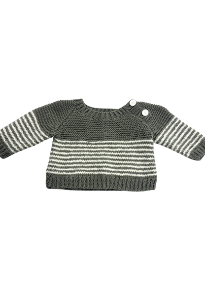 Babies striped knit jumper