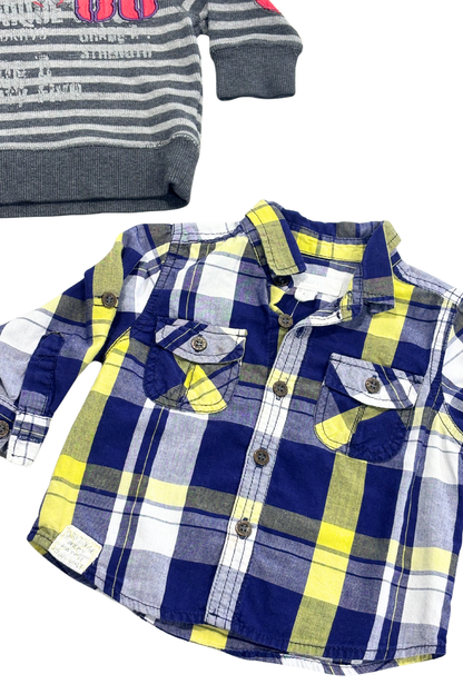 Pumpkin Patch 6-12months shirt bundle