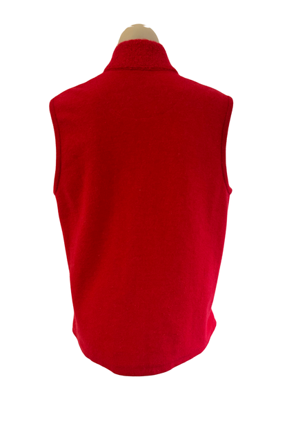 Mackenzie Country NZ made merino angora blend vest, 12