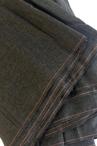 Grey wool fabric