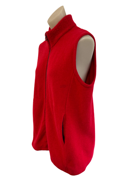 Mackenzie Country NZ made merino angora blend vest, 12