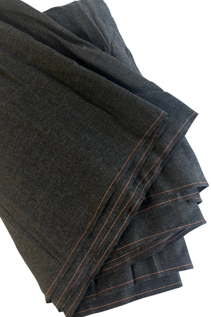Grey wool fabric