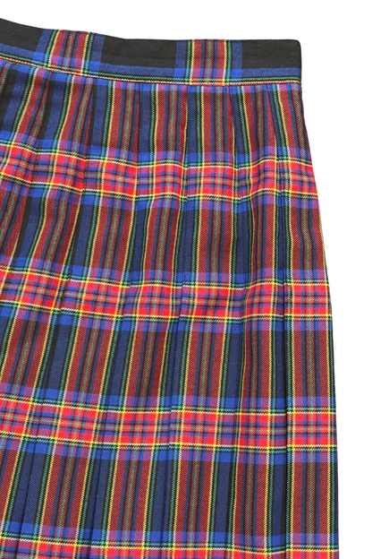 Tempo NZ made vintage tartan mini skirt, XS