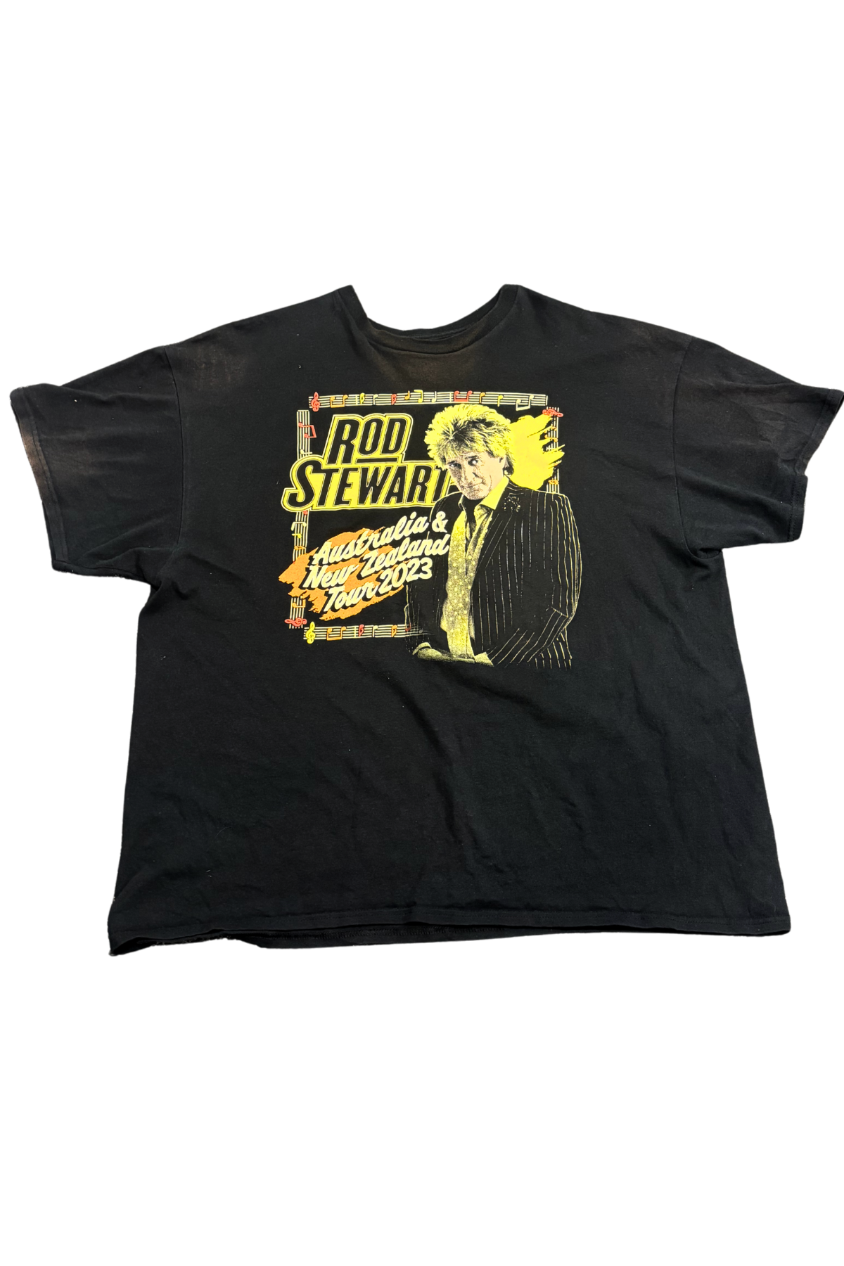 Rod Stewart NZ/Aus tour 2023 tee