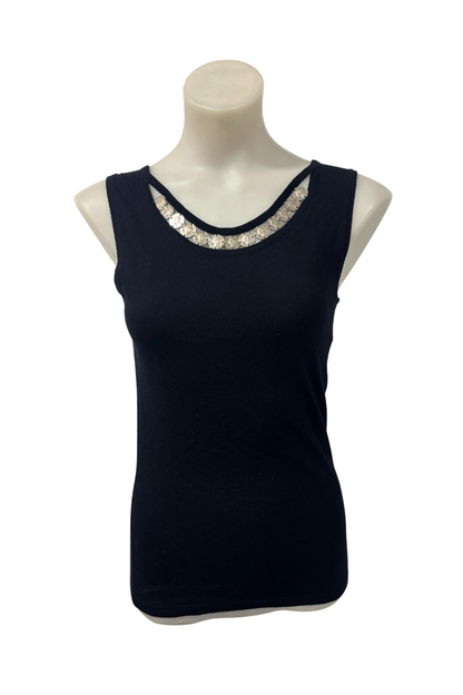 Laura Ashley Coin detailed Vest Top, M