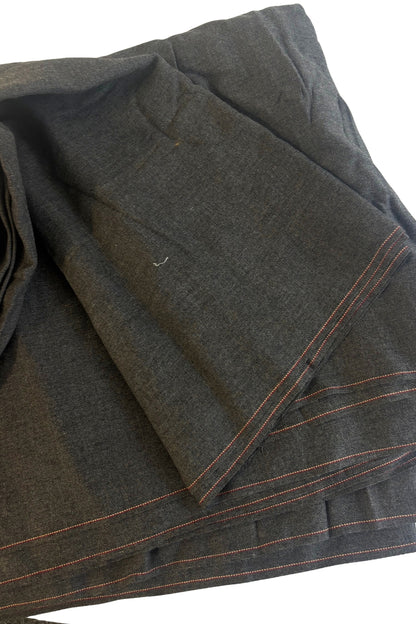 Grey wool fabric