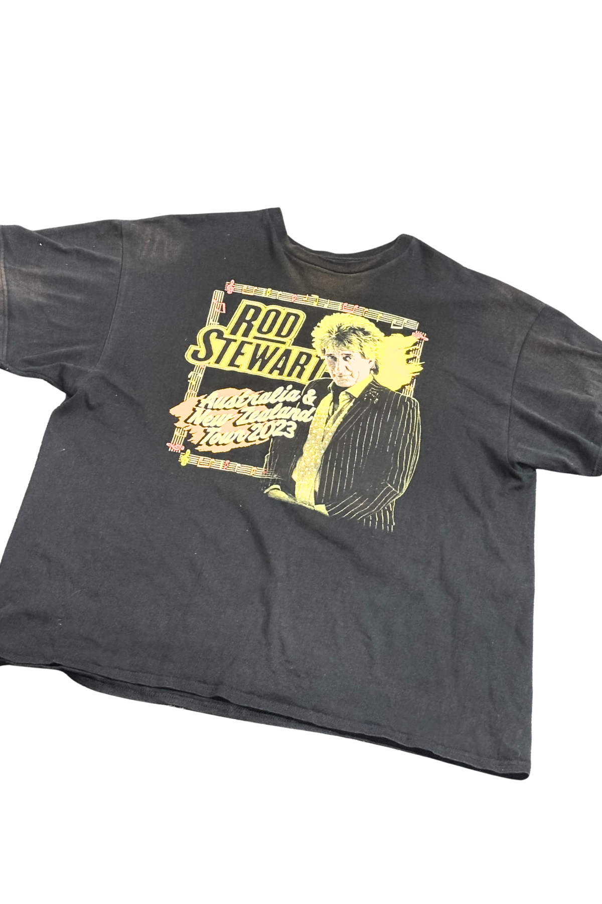 Rod Stewart NZ/Aus tour 2023 tee