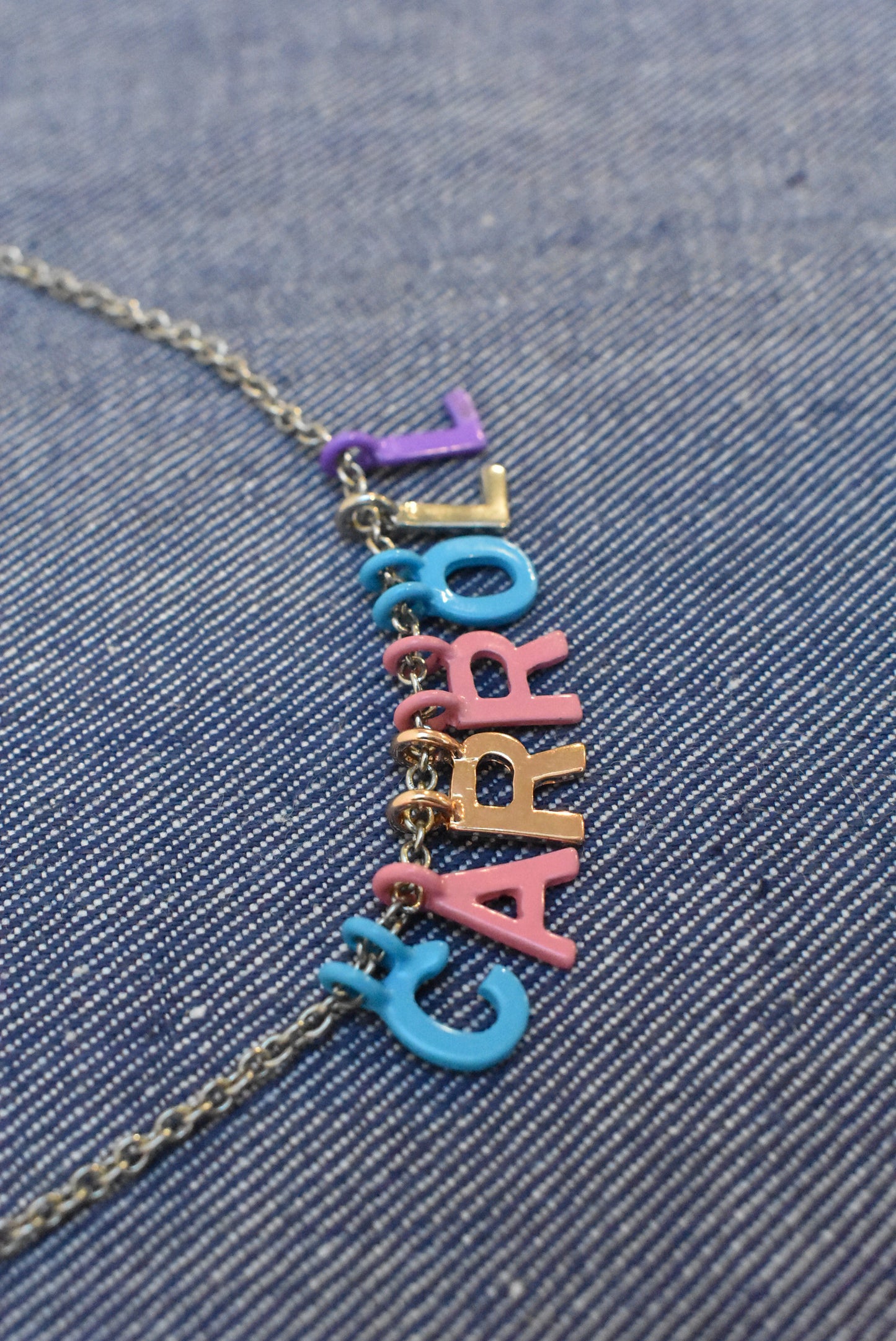 Alphabet 74 charms for necklace