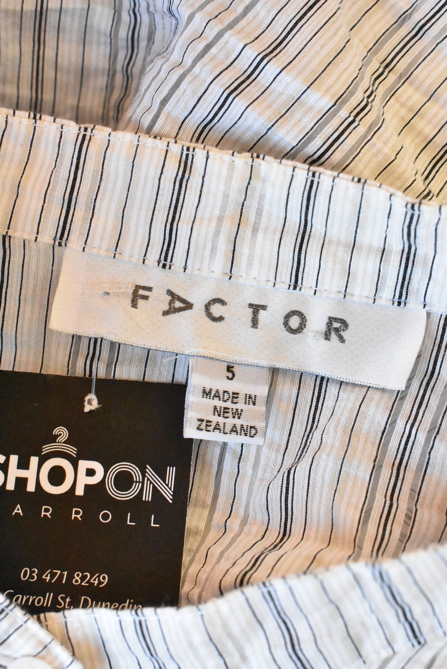 Factor NZ made shirt, 5