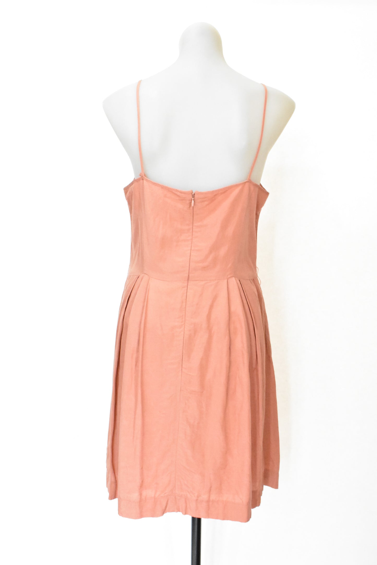 Cue linen blend strappy dress with pockets, 12