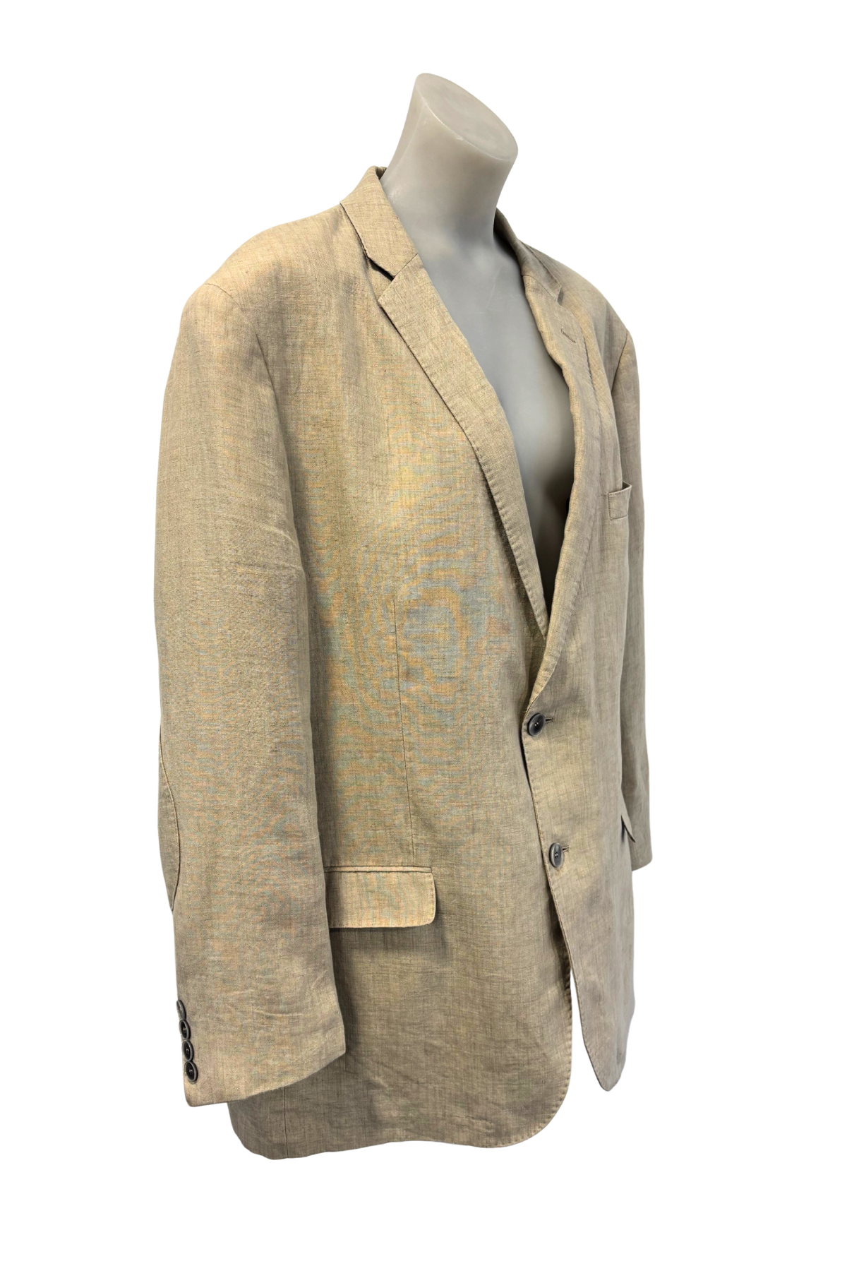Saville Row London contemporary fit linen jacket, XL