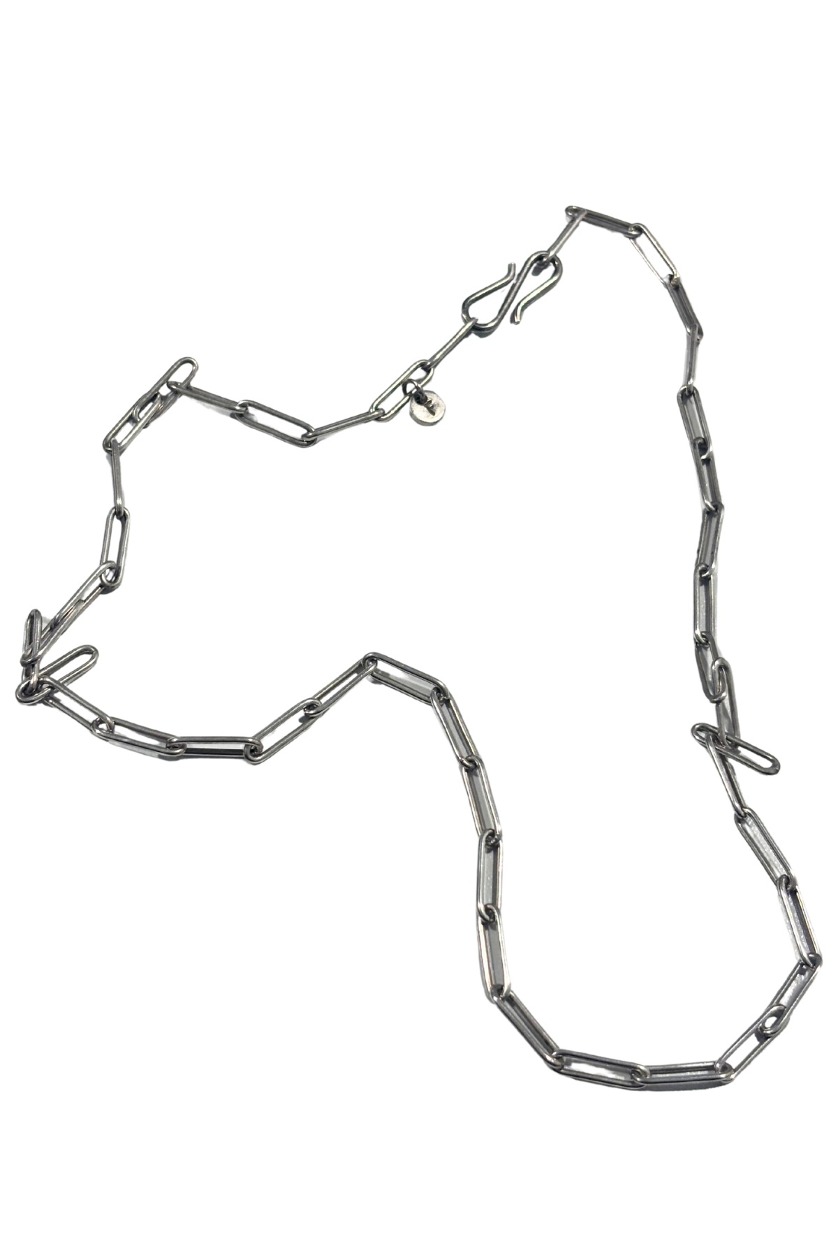 925 Silver chain link necklace
