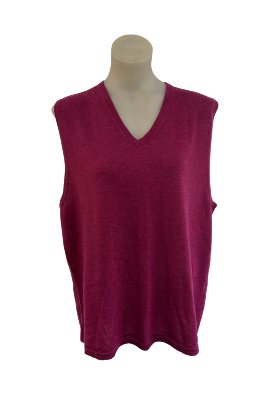 Nicholas Jermyn lightweight merino vest, XL