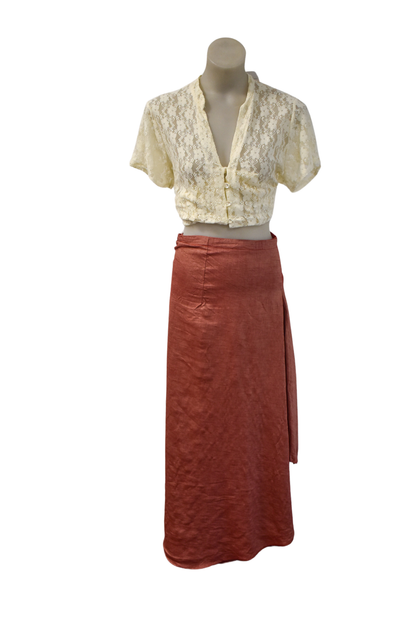 Leslie Herbert NZ made funky asymmetrical skirt, 12