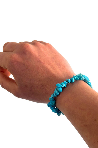Turquoise stones bracelet