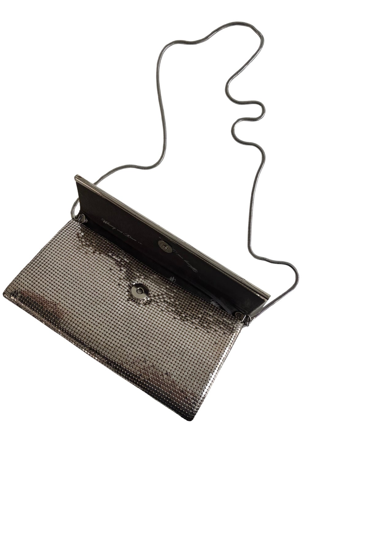 Oroton Silver Evening Purse