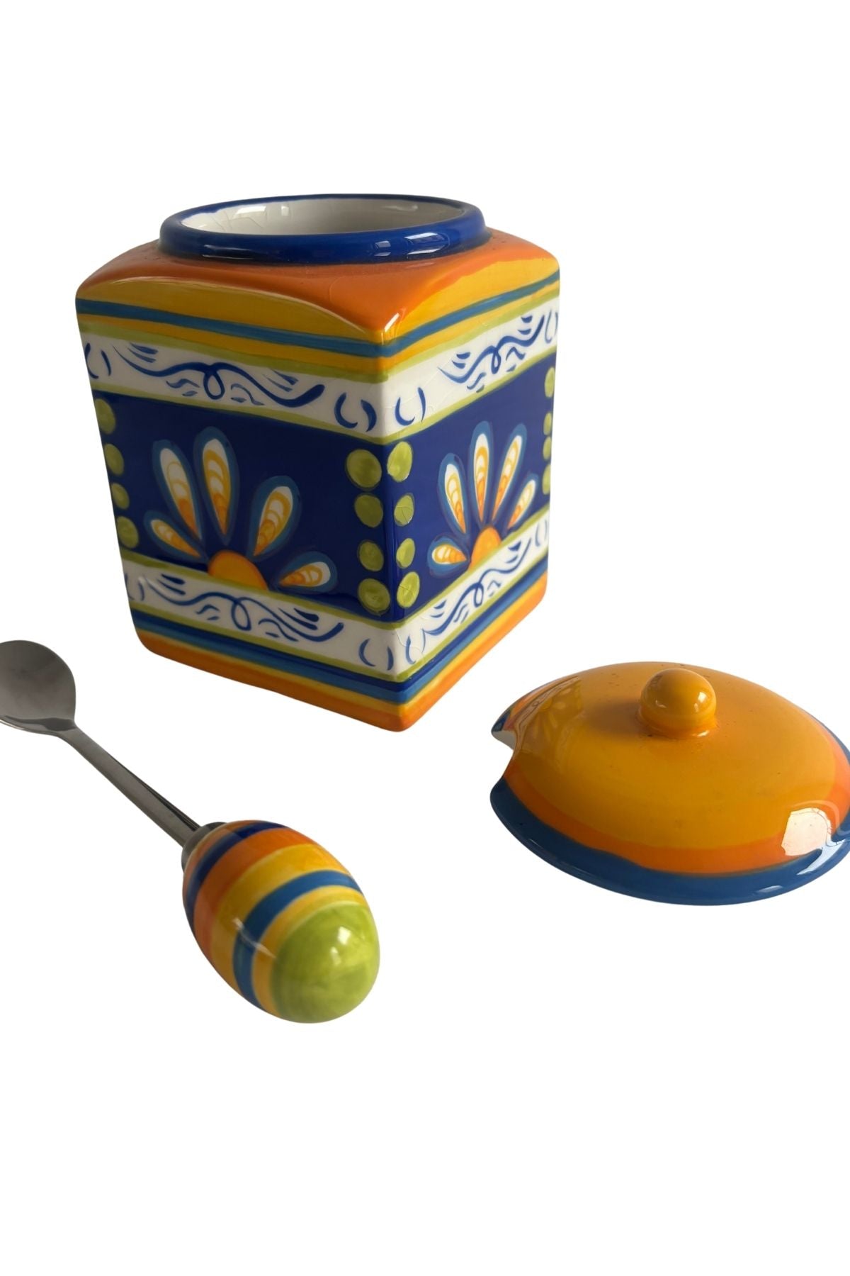 Living ART decorator sugar/coffee jar