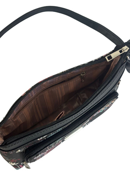 Pronta Moda floral handbag