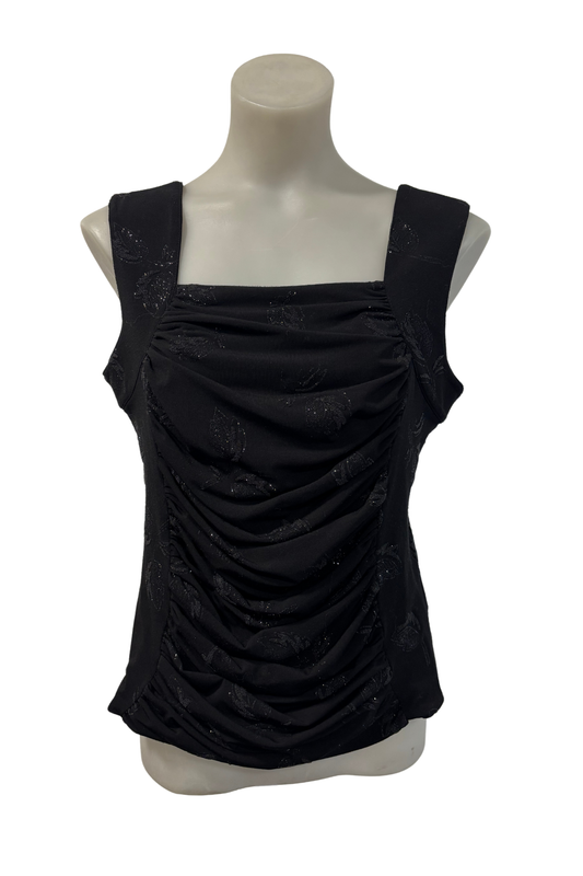 Charade NZ made glittery vest top, 14