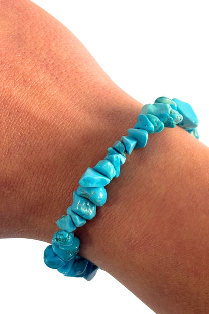Turquoise stones bracelet