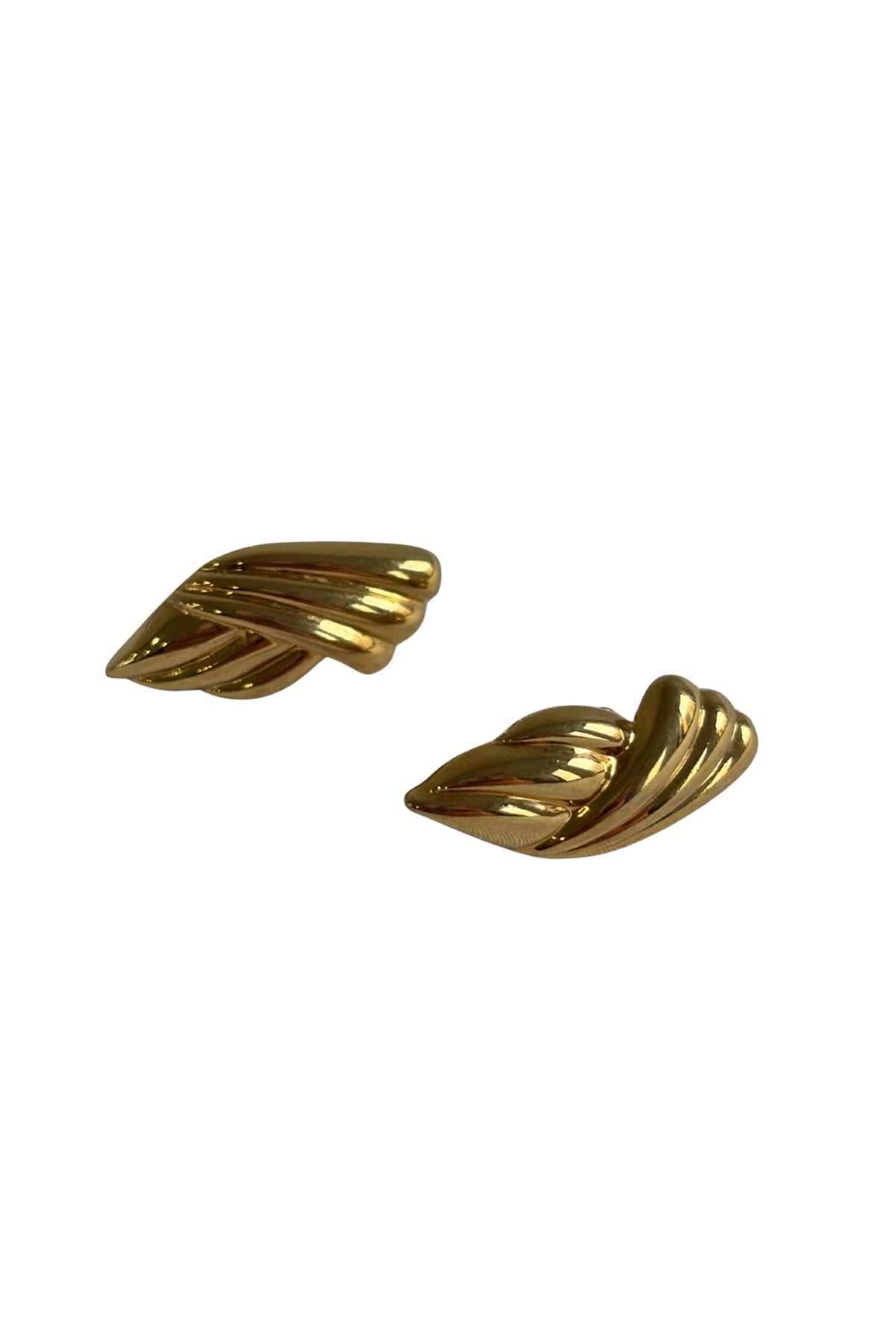 Vintage gold plated Monet earrings