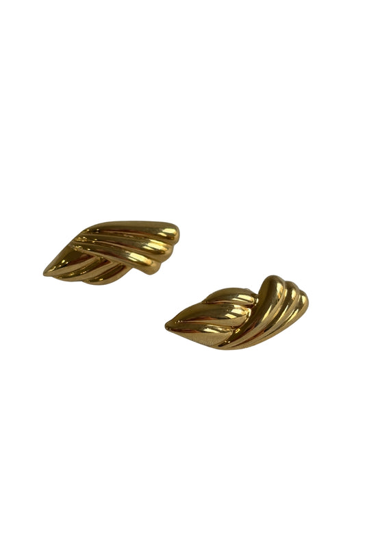 Vintage gold plated Monet earrings