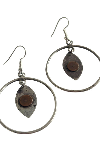 Sterling silver dangly earrings