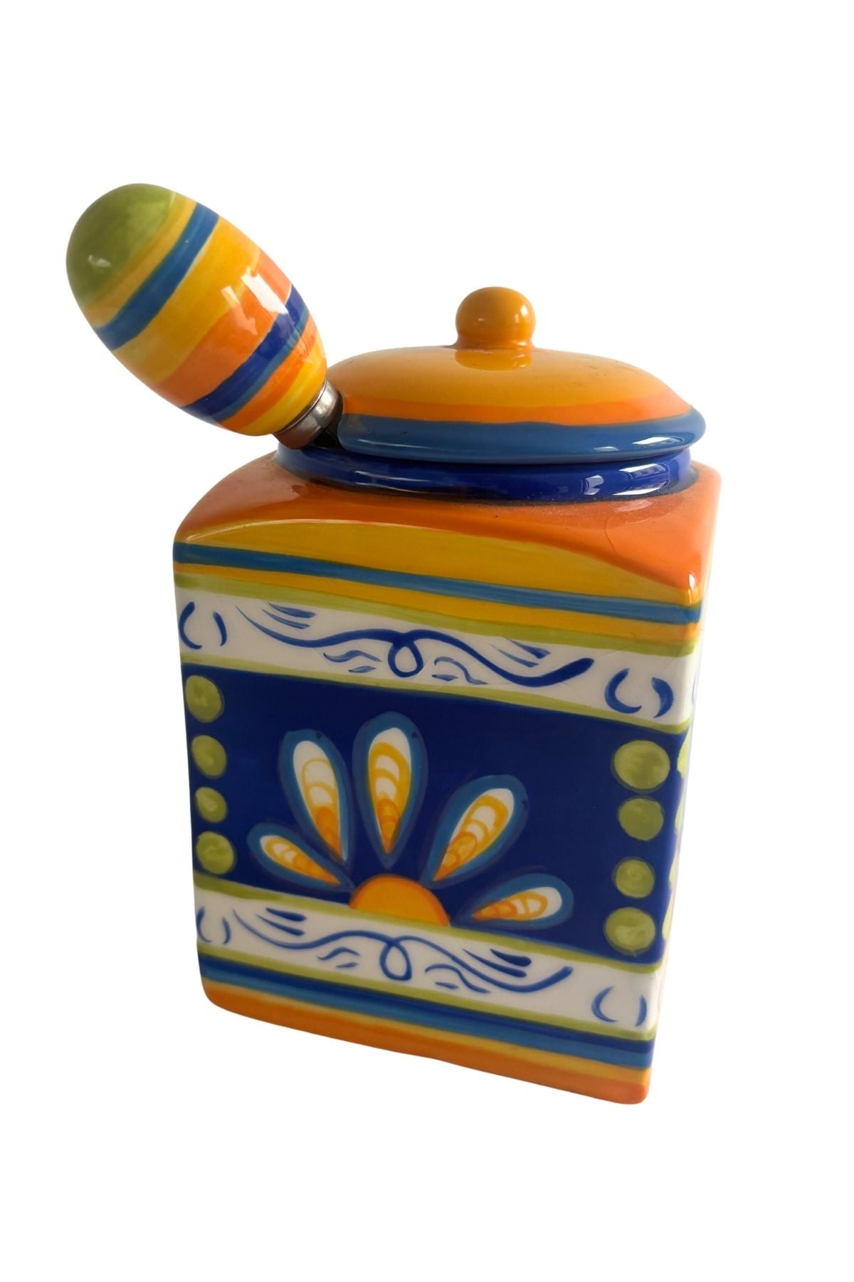 Living ART decorator sugar/coffee jar