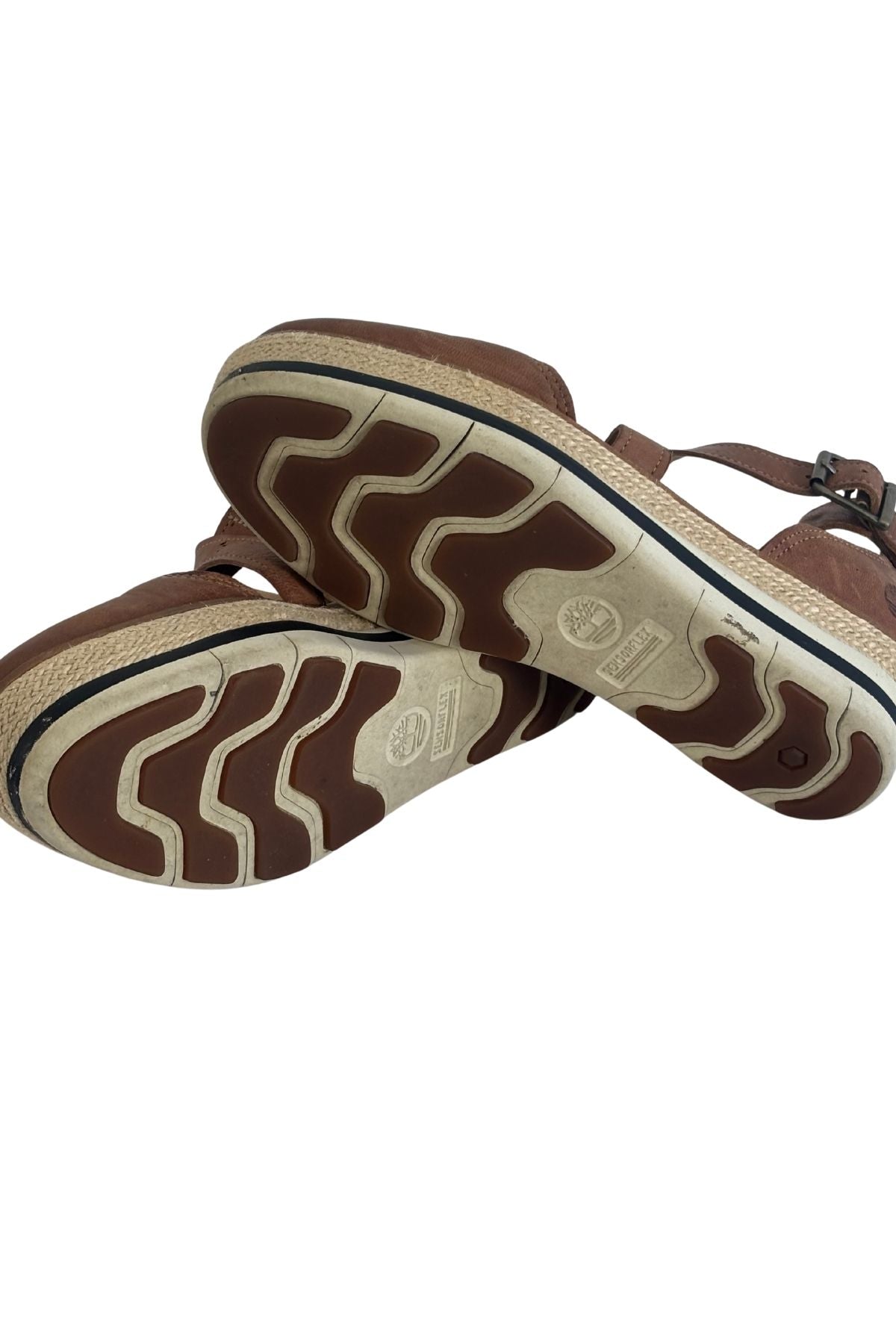 Timberland sensorflex chunky leather wedges, UK4.5