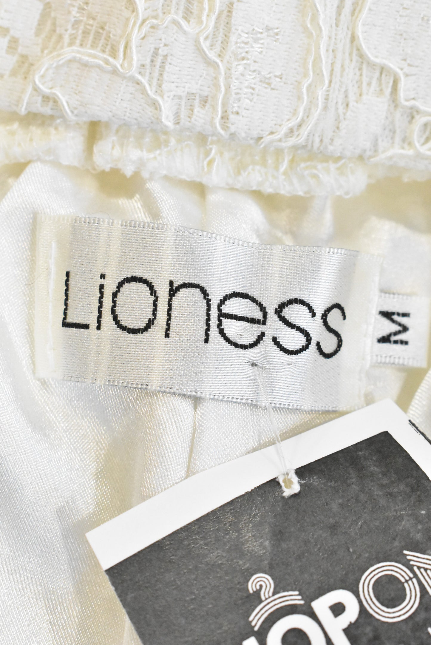 Lioness lacey cropped trousers, M