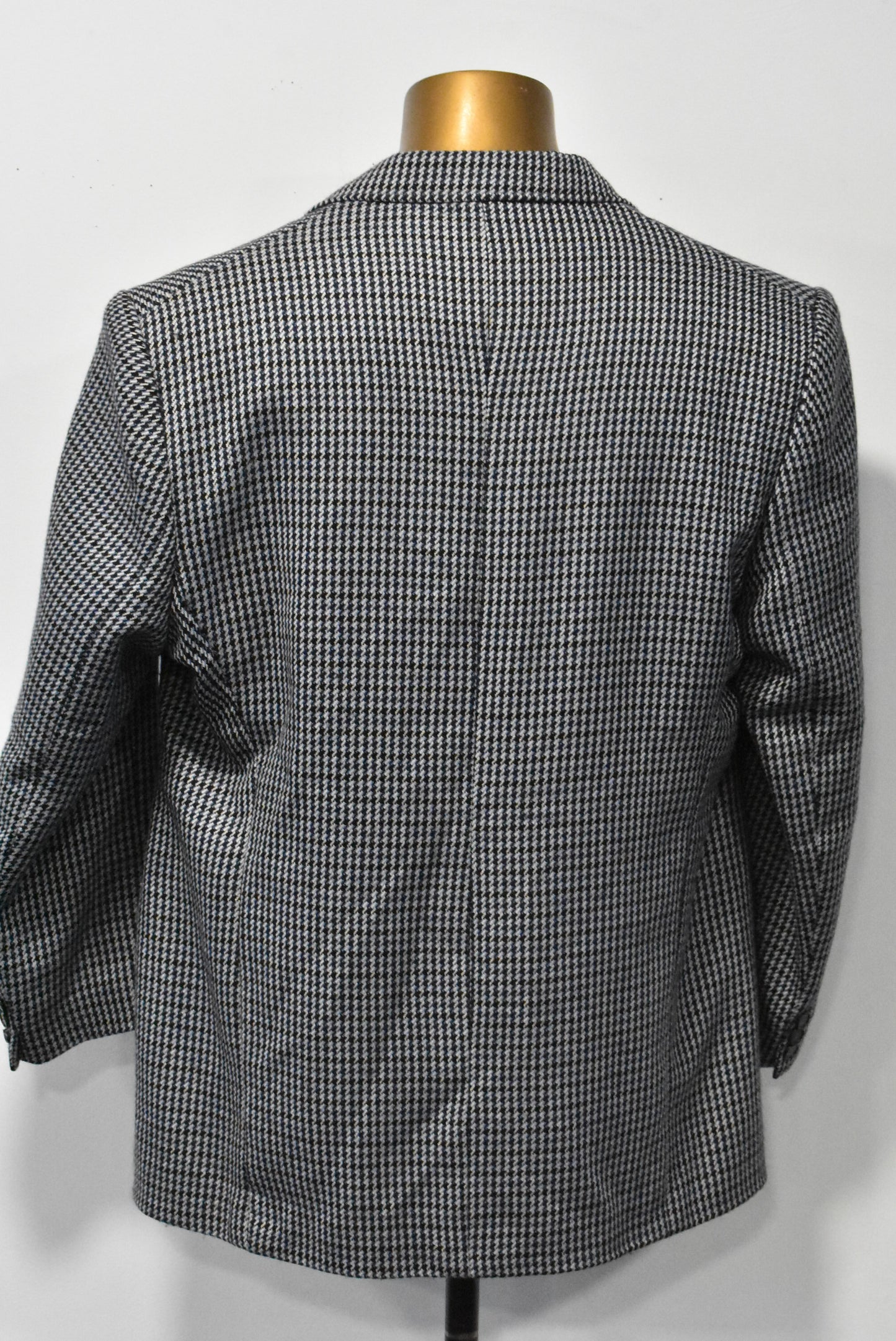 Serio houndstooth lined blazer, XL